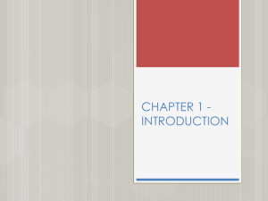 chapter 1 - introduction
