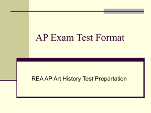 AP Exam Test Format