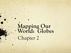 Mapping Our World: Globes