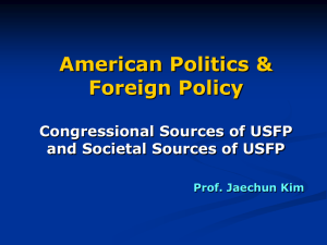 American Politics & Foreign Policy