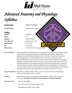 Syllabi - Mid-State Technical College