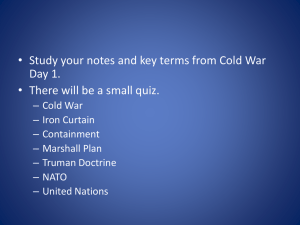 Cold War Day 2 Notes