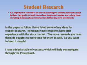 student research - Smgman
