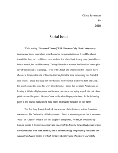 Social Issue Paper 4 - chase