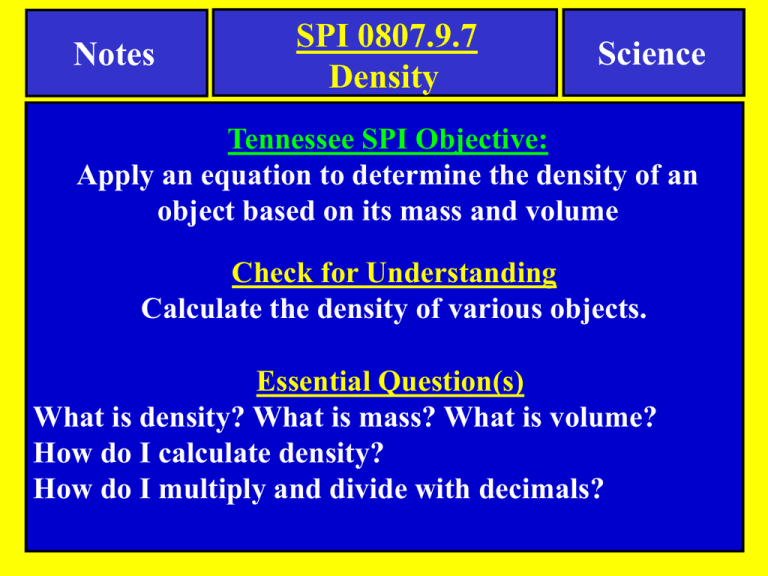 notes-about-density-part-1-with-calculators