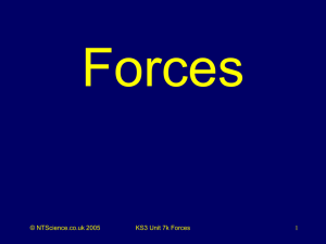Forces - NT Science