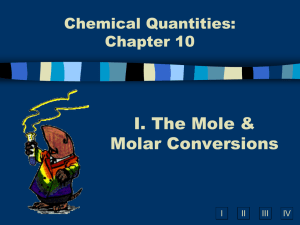 Notes - The Mole