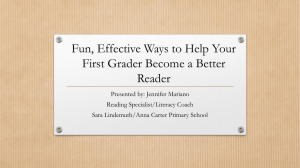 Top Ten Ways to Raise a Reader at Home