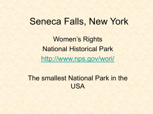 Seneca Falls Women's Rights Convention, 1848