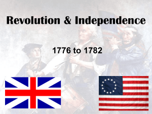 Revolution & Independence