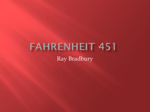Fahrenheit 451. day 2
