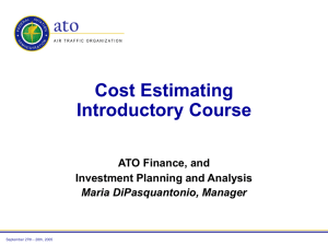 Cost Estimating