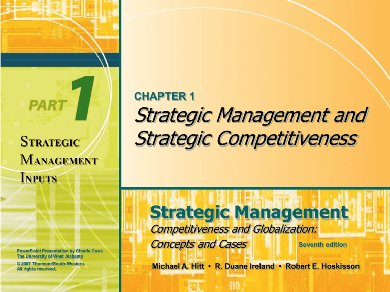 Strategic Management 7e.