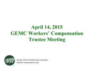 April 14, 2015 GEMC Workers' Compensation