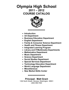 introduction - Olympia High School