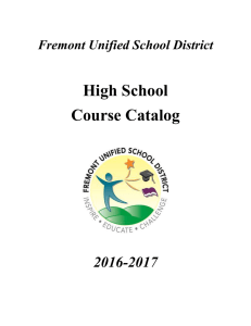 Mission San Jose High School - Fremont Unified School District