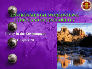 Environmental Worldviews