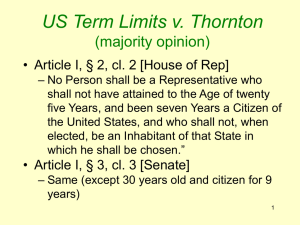 US Term Limits v. Thornton