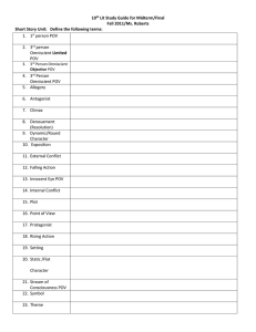 10th Lit Study Guide for Midterm/Final Fall 2011/Ms. Roberts Short