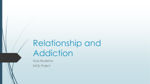 Relationship and Addiction - Unity through Relationship