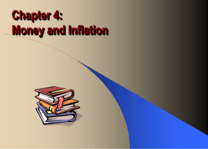 Chapter 7: Money and Inflation