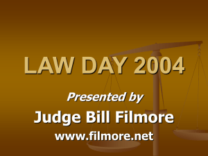 LAW DAY 2004 - filmore.net