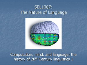Computation, mind, and language