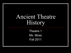 Ancient Theatre History