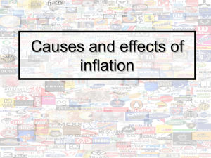 Inflation causes and effects revision - Business-TES