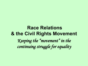 Ch 21 Civil Rights Movement