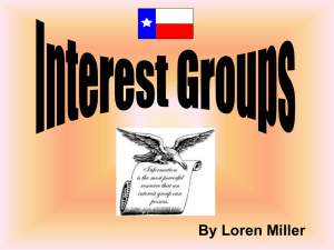 Interest Groups (TX)