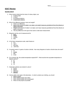 EOCT Review - Walton High