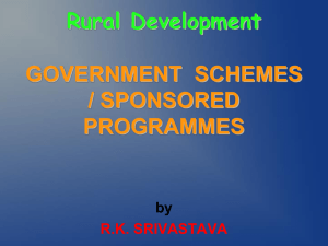 presentation on government schemes