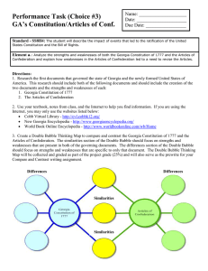 Choice #3 GA Constitution