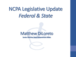 Federal Policy Update - Florida Pharmacy Association