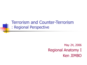 Terrorism and Counter