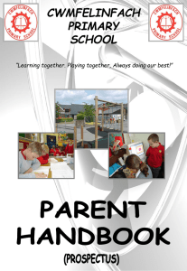 Parents Handbook - Caerphilly County Learning Network