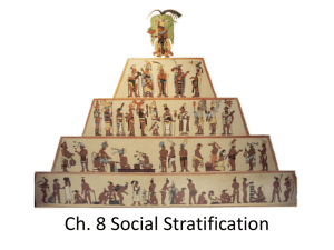 Ch. 8 Social Stratification