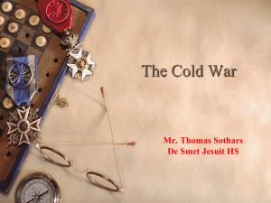 Overview of the Cold War