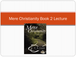 Mere Christianity Book 2