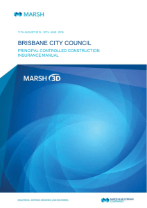 Insured - Brisbane City Council