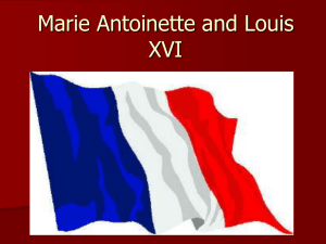 Marie Antoinette and Louis XVI