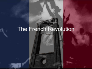 Revolution Threatens the French King