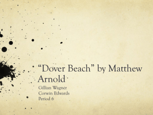 *Dover Beach* by Matthew Arnold
