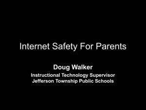 for Parents and Faculy - Jefferson Township Public Schools