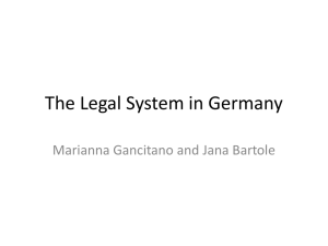 The Political System in Germany