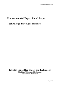 - Pakistan Council for Science and Technology