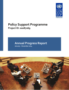 PSP Annual Progress Report 2014
