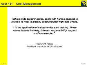 Ethics slides