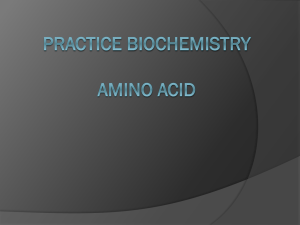 Amino acid and protein